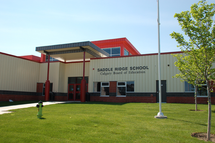 Saddleridge school exterior