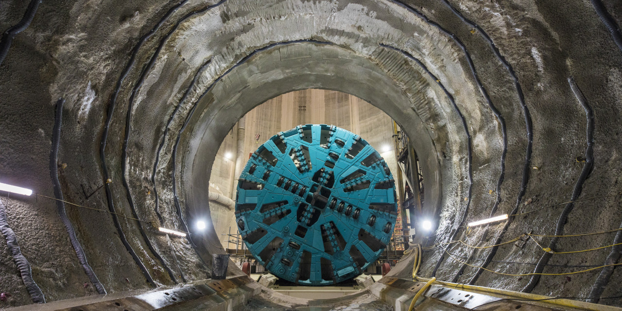 tideway tunnel site photo