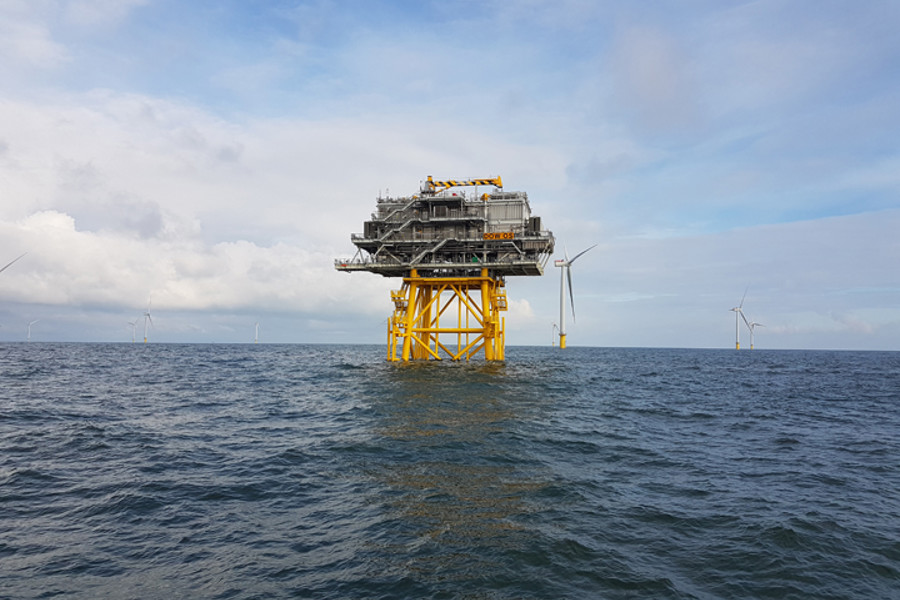 Image of offshore dudgeon site