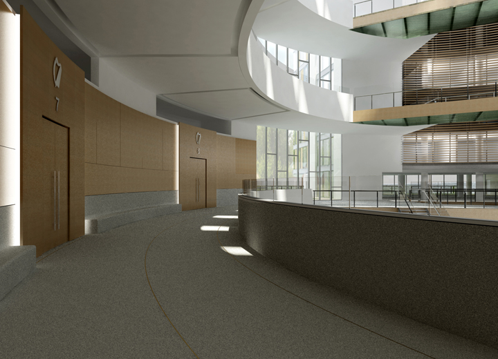 interior image of dublin courts