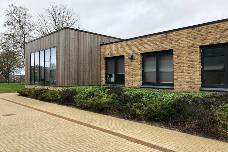 Woodlands school building