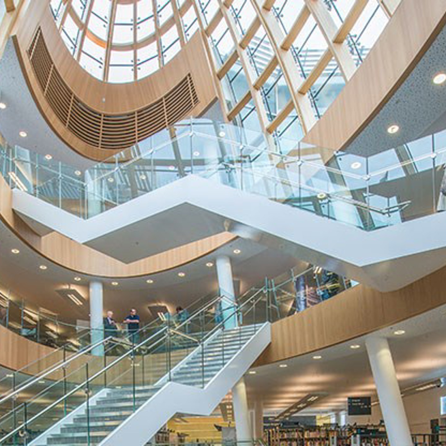 Liverpool library atrium
