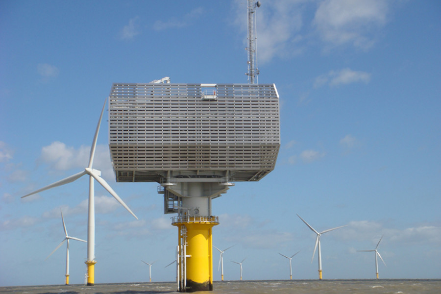 Image of gunfleet offshore site