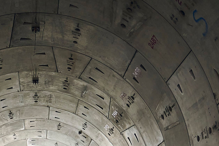 INPP Tunnel ceiling