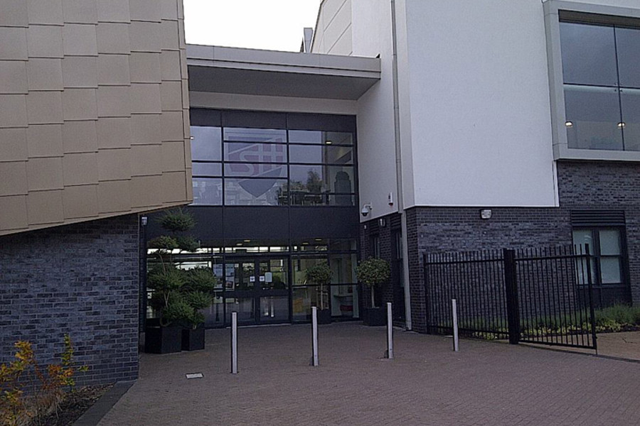 Photo of school entrance