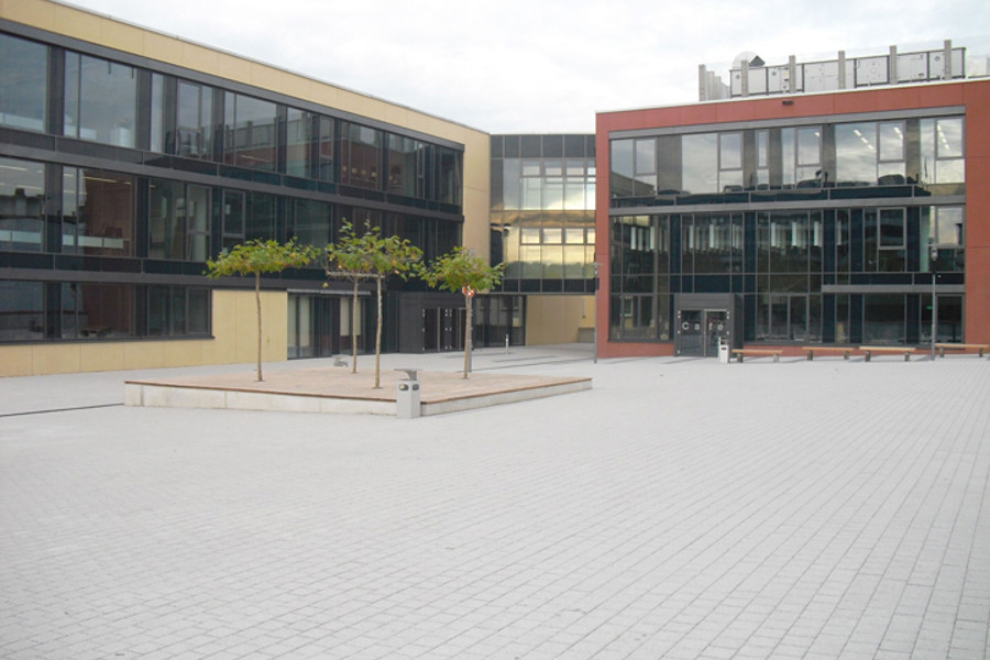 Pforzheim school entrance