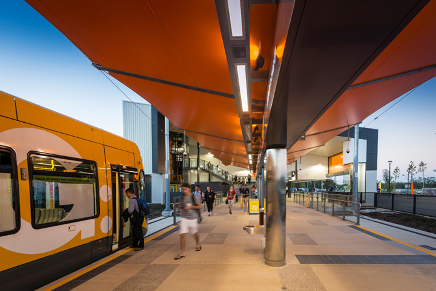 Gold Coast train platform
