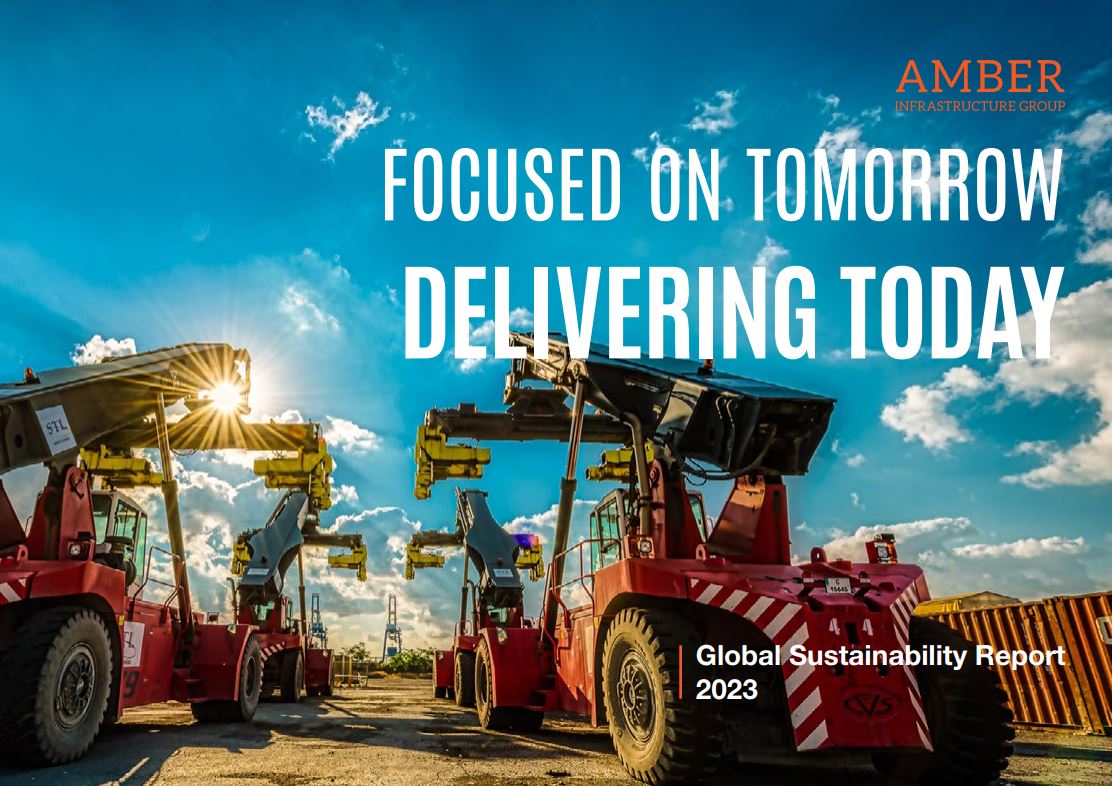global sustainability report cover image