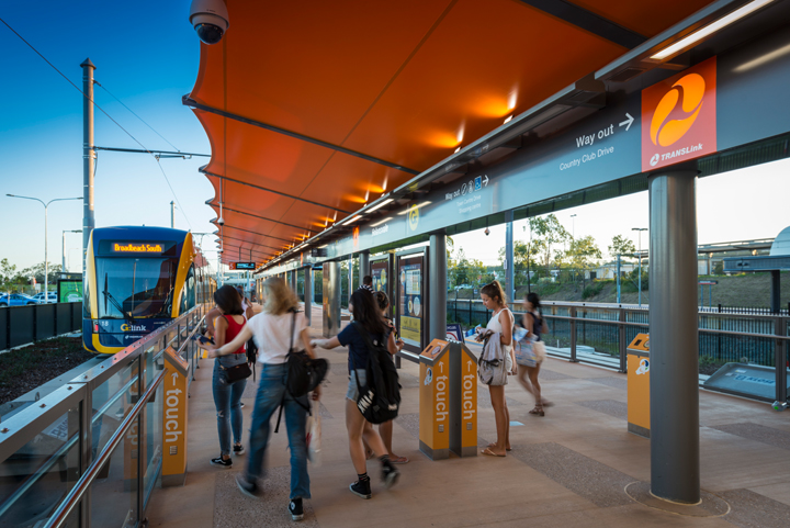 Gold coast light rail station