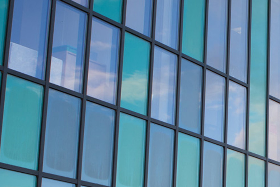 INPP close up details of office windows