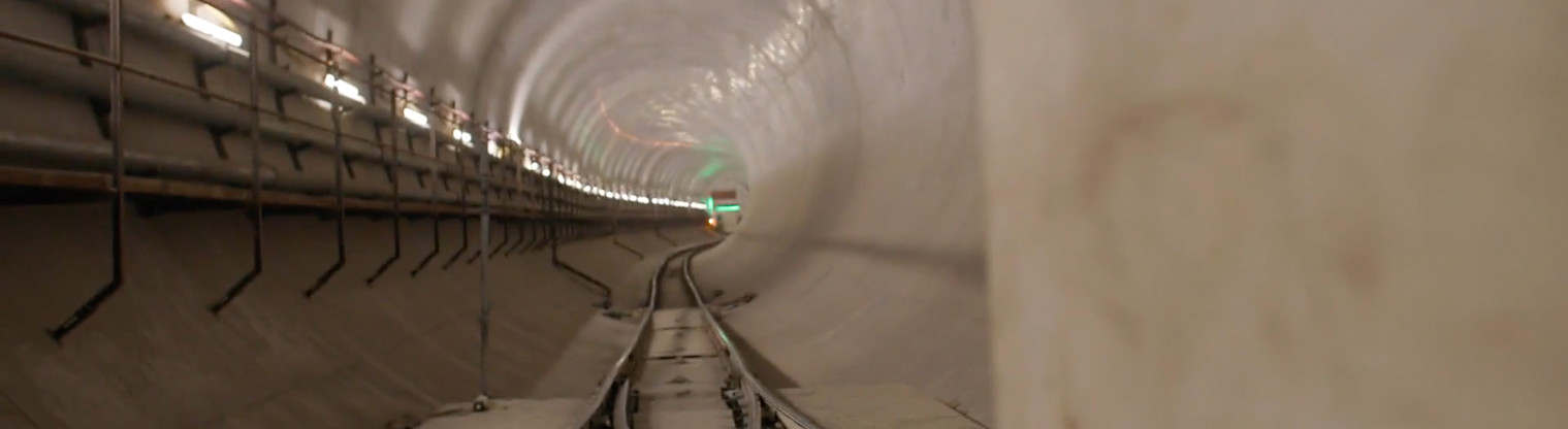 image of tunnel and rails