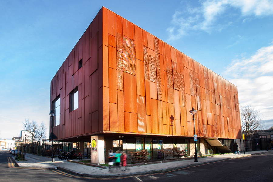 image of copper building